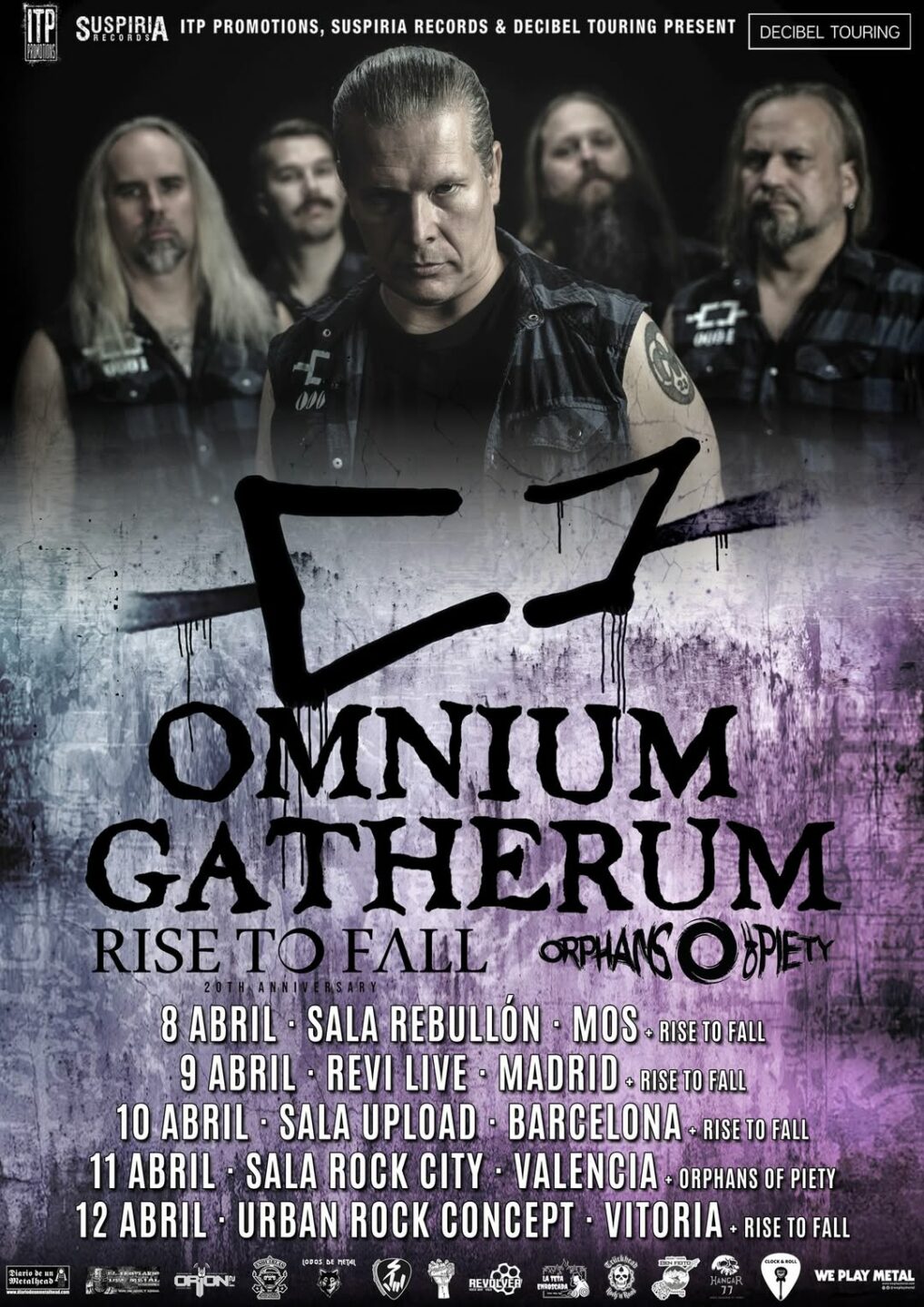 RISE TO FALL + Omnium Gatherum